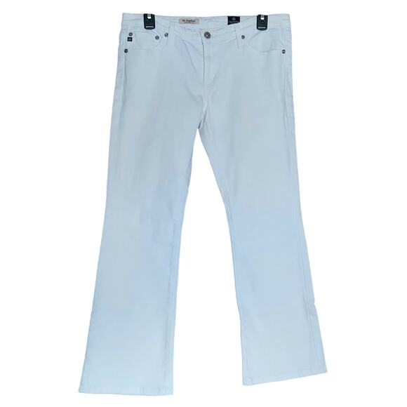 Ag Adriano Goldschmied White Boot Cut Jeans - Picture 12 of 12